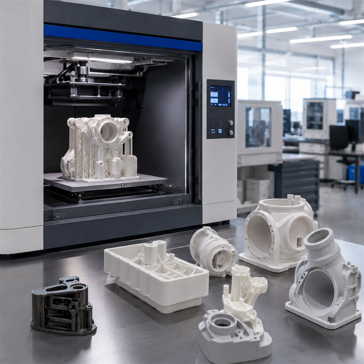 Industrial 3D printing service hero/main visual