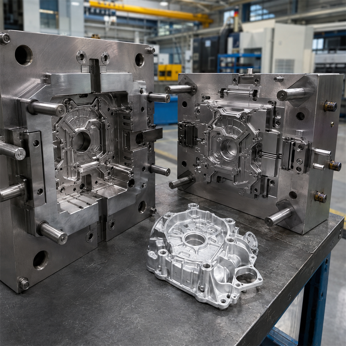 Casting mold and die tooling visual